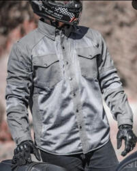SM Racewear Camasa moto SM Racewear Meshtech Air, protectii CE umeri coate coloana, inchidere fermoar + capse (CTR079-XL)