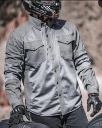 SM Racewear Camasa moto SM Racewear Meshtech Air, protectii CE umeri coate coloana, inchidere fermoar + capse (CTR079-L)