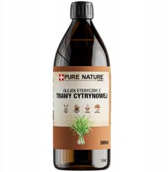 Pure Chemical Citromfű Illóolaj Természetes Adalékanyagok Nélkül 500ml 0, 5l (OLEJ Z TRAWY CYTRYNOWEJ OLEJKI DO SAUNY 0,5L)