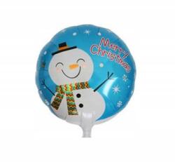 Arpex Fólia lufi Hóember, karácsonyi lufi, Merry Christmas 45 cm