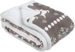 Jemidi Patura reversibila din lana Sherpa Jemidi, 150 x 200 cm, Multicolor, Poliester, 55406.09. 04 (4056825095765)