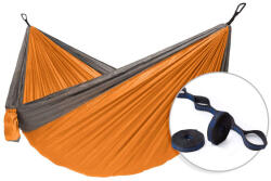 Hamaka Camping double + Slap strap narancssárga