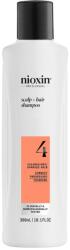 Nioxin System 4 Scalp + Hair finom állagú sampon a festett és károsult hajra 300 ml
