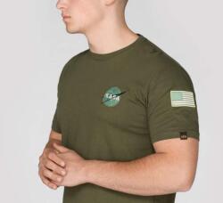 Alpha Industries Póló Space Shuttle T - dark green (176507/257) Méret: XL/Regular