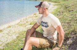 PENTAGON Póló GRUNGE - khaki (K09012-GU-KH) Méret: XS/Regular