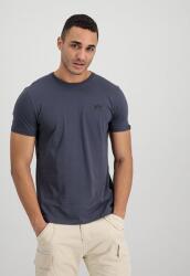 Alpha Industries Póló Backprint T - szürke/fekete (128507/412) Méret: S/Regular