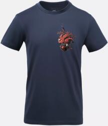 HELIKON Póló Probléma megoldva! - navy blue (TS-PSD-CO-37) Méret: S/Regular