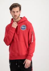 Alpha Industries Pulóver Apollo Mission - piros (106338/328) Méret: XL/Regular