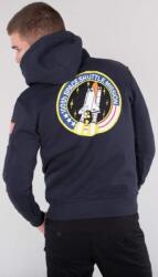 Alpha Industries Kapucnis pulóver Space Shuttle Hoody - kék (178317/07) Méret: S/Regular