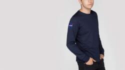 Alpha Industries Póló NASA LS - kék (176532/07) Méret: M/Regular