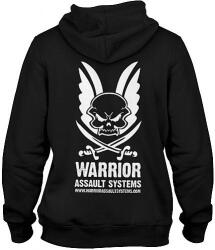 WARRIOR Kapucnis pulóver LOGO - fekete (W-EO-HOODIE-BLK) Méret: S/Regular