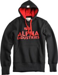 Alpha Industries Kapucnis pulóver Foam Print Hoody - fekete (143302/03) Méret: L/Regular