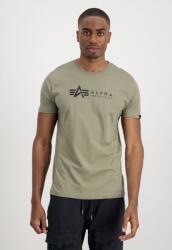Alpha Industries Póló LABEL 2 Pack - olive/burgundy (118534/642) Méret: XXL/Regular