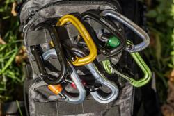 Black Diamond Karabiner GRIDLOCK SCREWGATE - ezüst (BD210278)