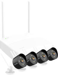 Tenda K4W-3TC videós megfigyelőrendszer Vezetékes és vezeték nélküli 4 csatornás (K4W-3TC)