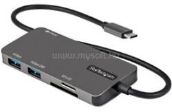 StarTech USB C Multiport Adapter - USB-C to 4K HDMI, 100W Power Delivery Pass-through, SD/MicroSD Slot, 3-Port USB 3.0 Hub (DKT30CHSDPD) (DKT30CHSDPD)
