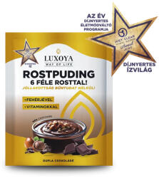 Luxoya Complex rostpuding fehérjével dupla csokoládé ízű 25 g