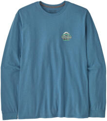 Patagonia Long-Sleeved Great Waves Responsibili-Tee férfi póló M / kék