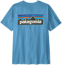 Patagonia P-6 Logo T-Shirt férfi póló XL / világoskék