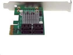 BlackBird PCI-E Bővítőkártya 4xSATA (BH1299) - notebook