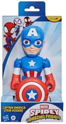 Marvel Figurina Spidey Captain America supradimensionata, 26cm Figurina
