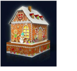 Ravensburger 3D Mézeskalács Ház Puzzle - 216 db (4005556112371)