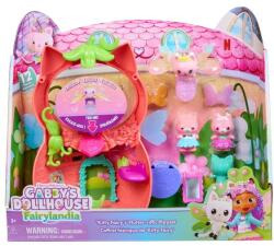 Gabby's Dollhouse Set de joaca Gabbys Dollhouse Fairylandia zana pisicutei cu figurine si accesorii Figurina