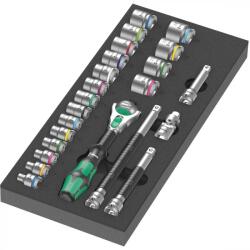 Wera 9721 3/8" 24 cu părţi set unelte + habbetét (05150111001) Trusa unelte