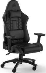 Corsair Геймърски стол Corsair TC100 RELAXED - Leatherette Black/Black (CORSAIR-CHAIR-9010050-WW) - ezona