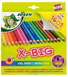 Jolly Комплект цветни моливи Jolly X-Big с допълнителна дебелина 15+1 3099-0150 (3099-0150)
