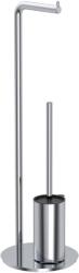Excellent Fido suport pentru hârtie igienică cu perie de toaletă crom DOEX. 1417CR (DOEX1417CR)