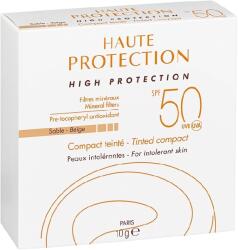 Eau Thermale Avène Crema compacta nuantatoare fotoprotectie SPF50, nuanta Sable Beige, 10 g, Avene