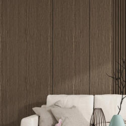  Falpanel, fa mintával, bambuszrost, 280x120 cm - Warm Hazel - 280x60 cm (MR-41112)