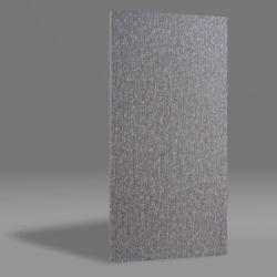  Falpanel, dombornyomott, PVC, 240x120 cm - Szürke - 240x120 cm (MR-50220)