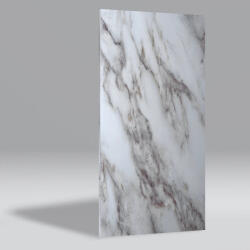  Falpanel, márvány mintával, PVC, 240x120 cm - White Jade in Beige - 240x120 cm (MR-50180)