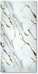  Falpanel, márvány mintával, PVC, 280x120 cm - Gold in Dawn (MR-50155)
