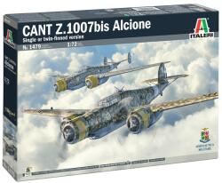 Italeri Model de asamblat Italeri Militari: Avioane - Bombardier mediu italian Cant Z. 1007bis Alcione (ITA1479)