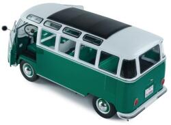 SOLIDO 1: 18 Volkswagen T1 Samba Verde / Alb 1962 - Solido (so-s1813403)