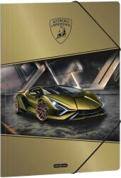 Ars Una Dosar cu elastic Ars Una Lamborghini - A4, galben (50215232)