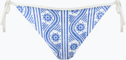 Tommy Hilfiger Partea de jos a costumului de baie Tommy Hilfiger Cheeky String Side Tie Print floral stripe blue spell Costum de baie dama