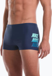 Nike Boxeri de baie pentru bărbați Nike Logo Graphic Square Leg midnight navy