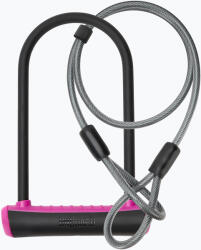 OnGuard Lacăt de bicicletă OnGuard Neon 8154PN U-Lock black/pink
