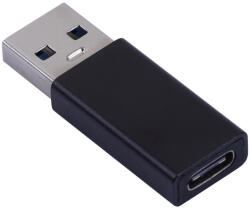 VCOM USB адаптер VCom CA436MI, USB 3.0 Type-A към USB Type-C, 5Gb/s, Черен (CA436MI)