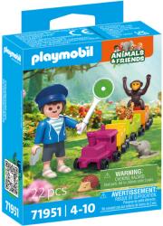 Playmobil Playmobil, Animals & Friends, Locomotiva excursie, 71951