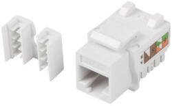 Lanberg Keystone модул Lanberg RJ45 90° UTP CAT. 5e - KSU5-1090 (KSU5-1090)