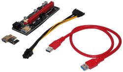 Makki Екстендер Makki Mining Riser PCI Express 1x to 16x - 270uf - MAKKI-SR139-270 (MAKKI-SR139-270)