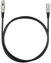HyperX Аудио кабел HyperX XLR, XLR мъжко към XLR женско, 3м, черен - 6Z2B9AA (6Z2B9AA)