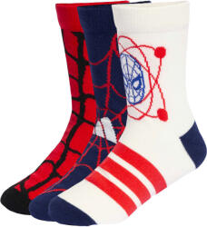 adidas Șosete pentru copii Marvel Kids Spider-Man Socks Pure Ruby/Dark Blue/Off White KXXL