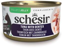 Schesir 24x70g Schesir Complements tonhal & tengeri fogas aszpikban nedves macskatáp