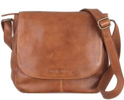 Greenburry Geanta umar dama piele naturala coniac 28 x 26 cm, Colombiana, Greenburry